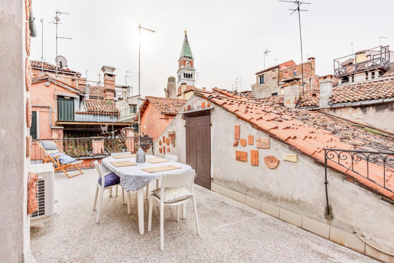 威尼斯Ca Lu Vintage Flat Con Vista Su San Marco!公寓 外观 照片